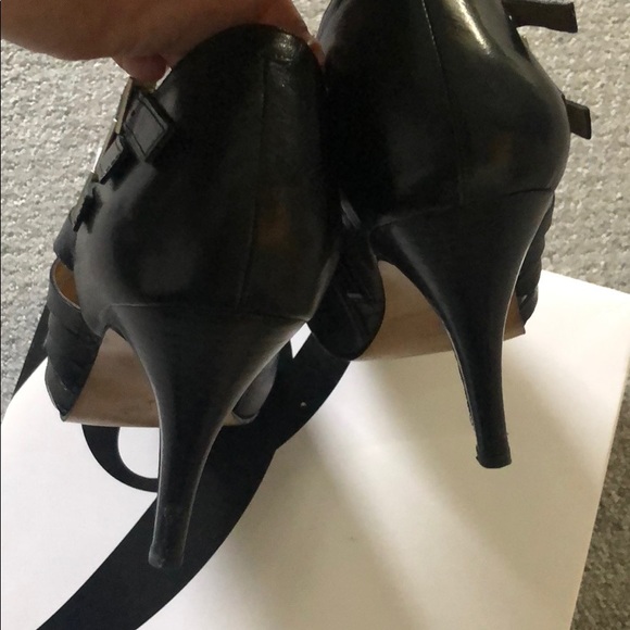 Nine West Hamish peep toe strapped heels - Picture 4 of 8